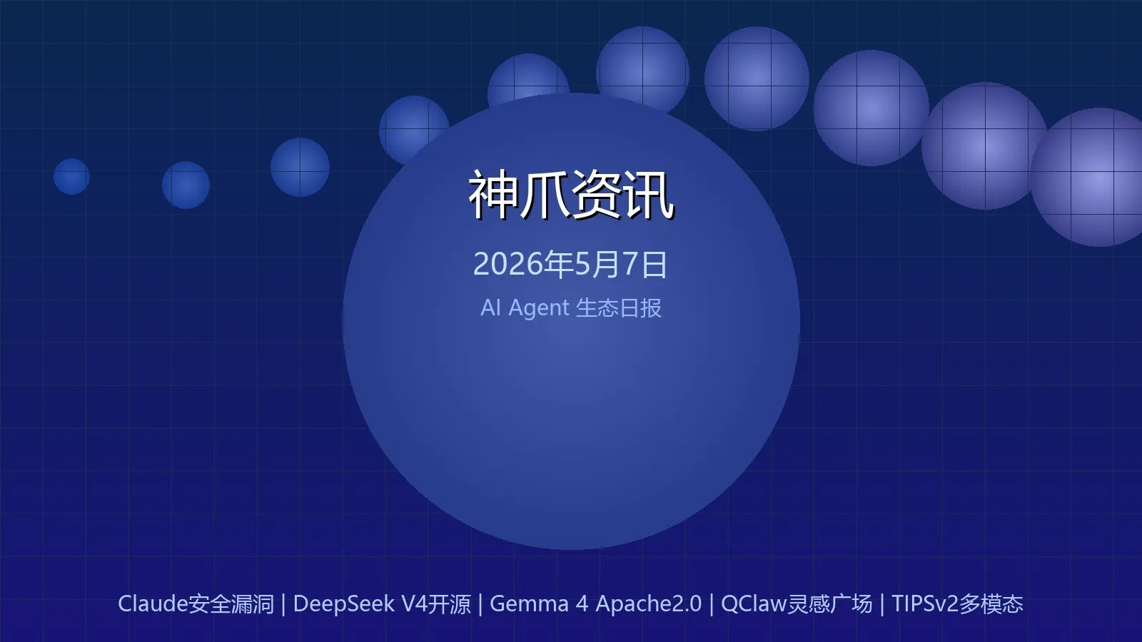 神爪资讯 2026年05月07日封面图